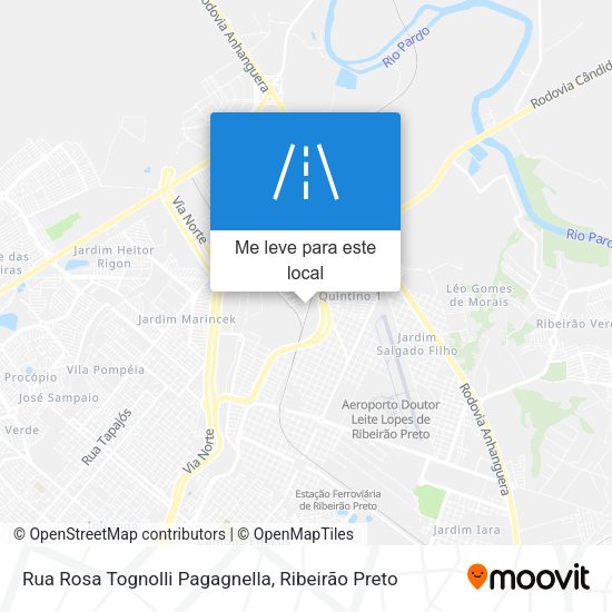 Rua Rosa Tognolli Pagagnella mapa