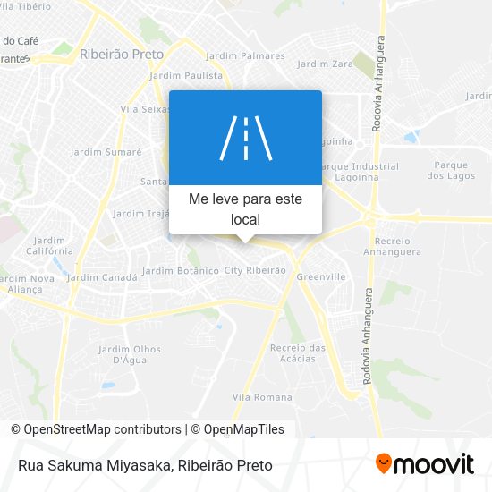 Rua Sakuma Miyasaka mapa