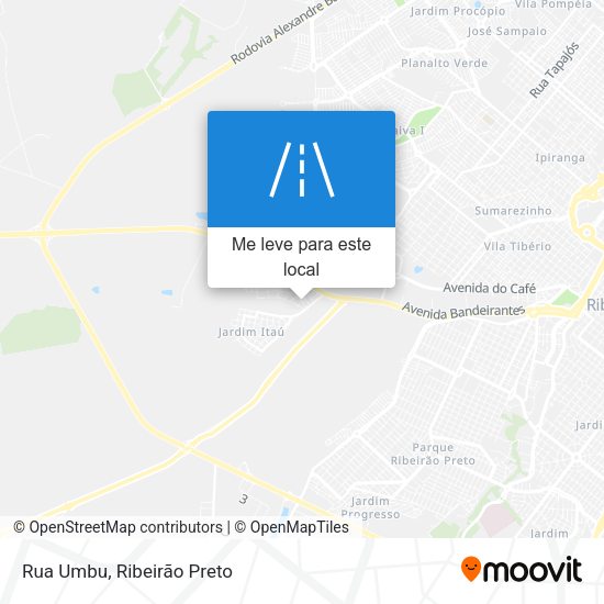 Rua Umbu mapa