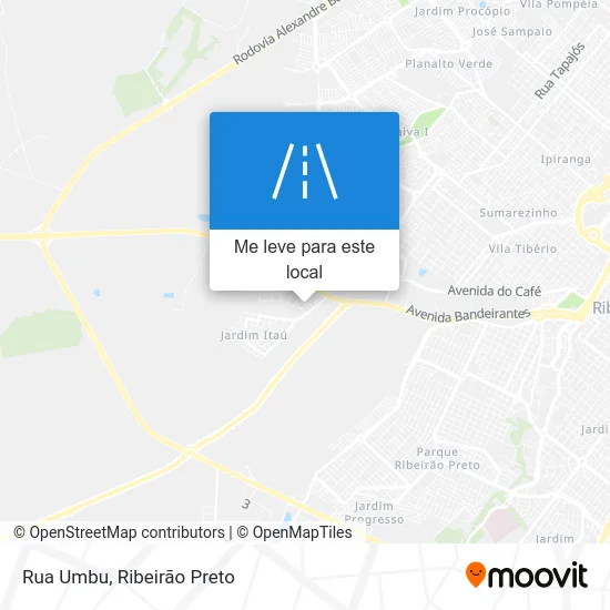 Rua Umbu mapa