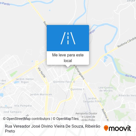Rua Vereador José Divino Vieira De Souza mapa