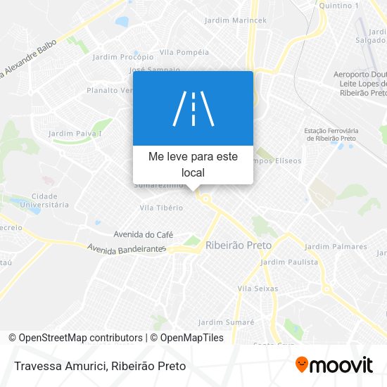 Travessa Amurici mapa
