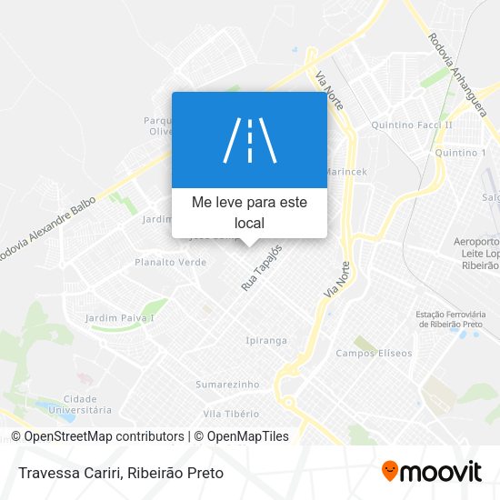 Travessa Cariri mapa