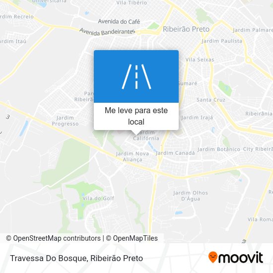 Travessa Do Bosque mapa