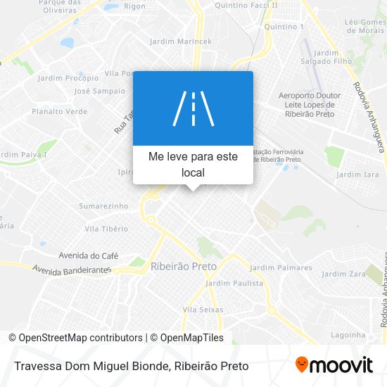 Travessa Dom Miguel Bionde mapa