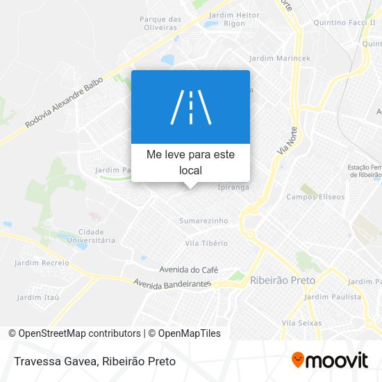 Travessa Gavea mapa