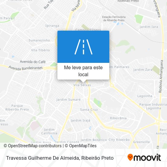 Travessa Guilherme De Almeida mapa
