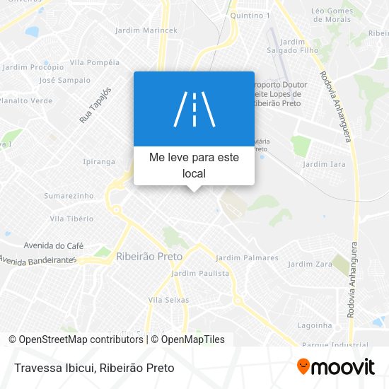 Travessa Ibicui mapa