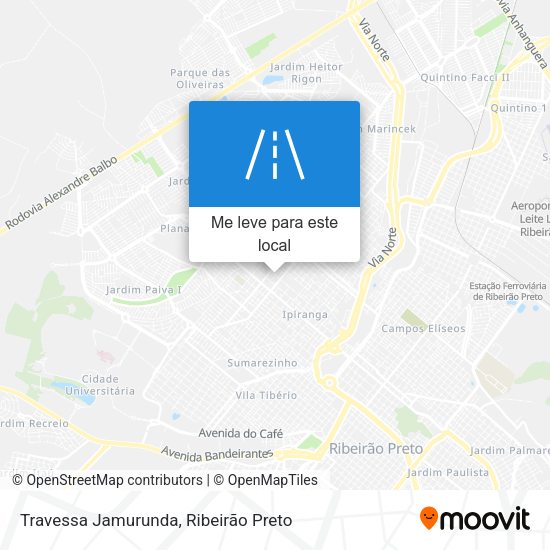 Travessa Jamurunda mapa