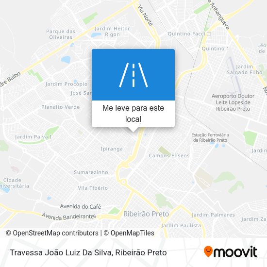 Travessa João Luiz Da Silva mapa