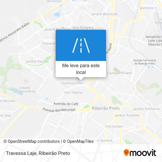 Travessa Laje mapa