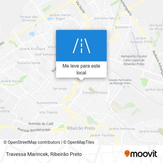 Travessa Marincek mapa