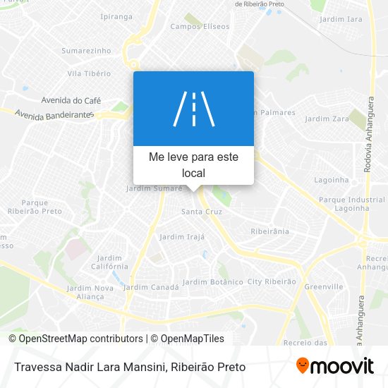 Travessa Nadir Lara Mansini mapa