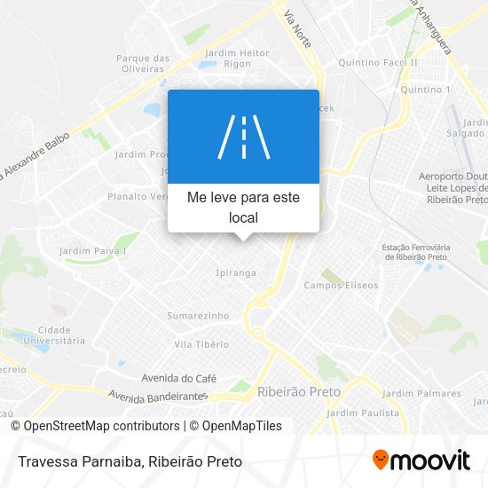 Travessa Parnaiba mapa