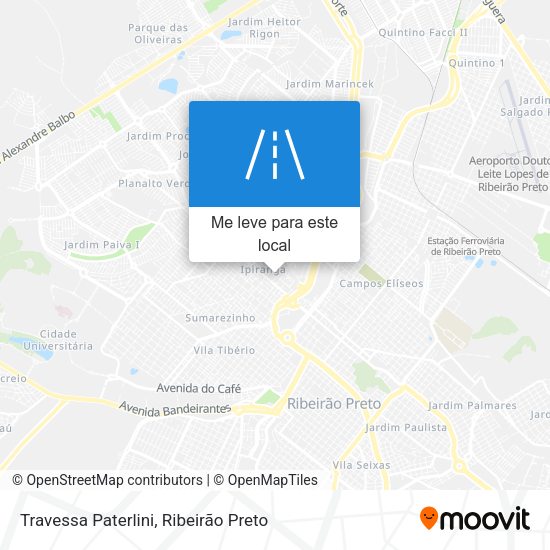 Travessa Paterlini mapa