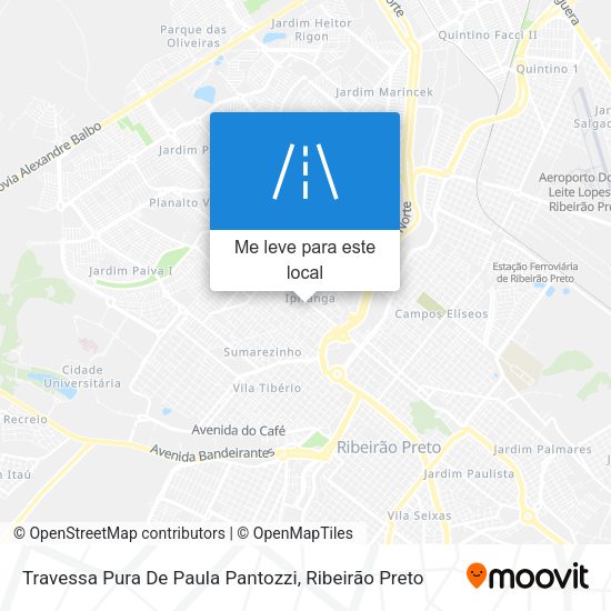 Travessa Pura De Paula Pantozzi mapa