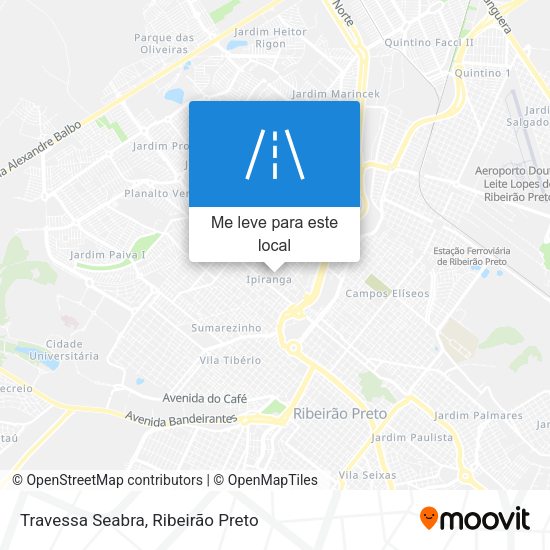 Travessa Seabra mapa