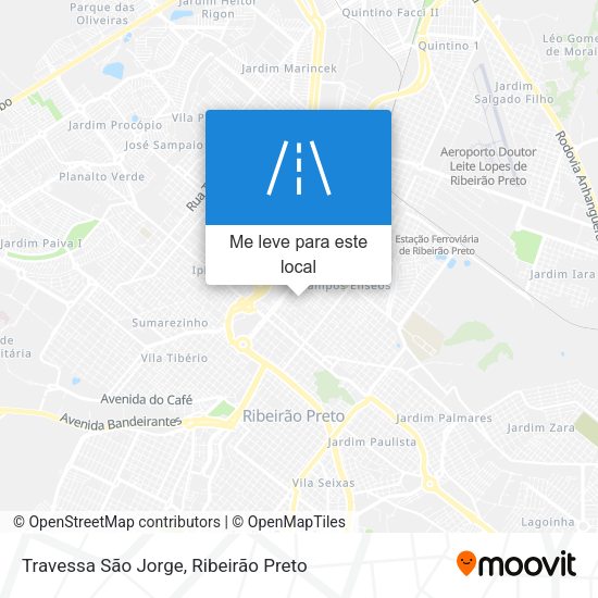 Travessa São Jorge mapa