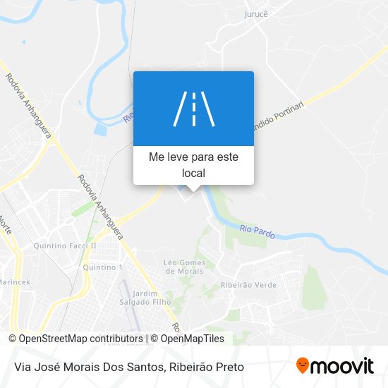 Via José Morais Dos Santos mapa