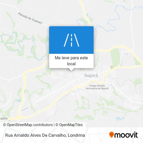 Rua Arnaldo Alves De Carvalho mapa