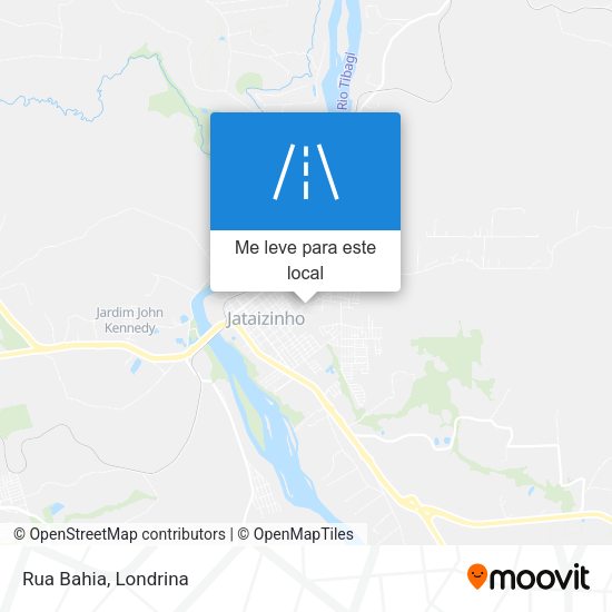 Rua Bahia mapa