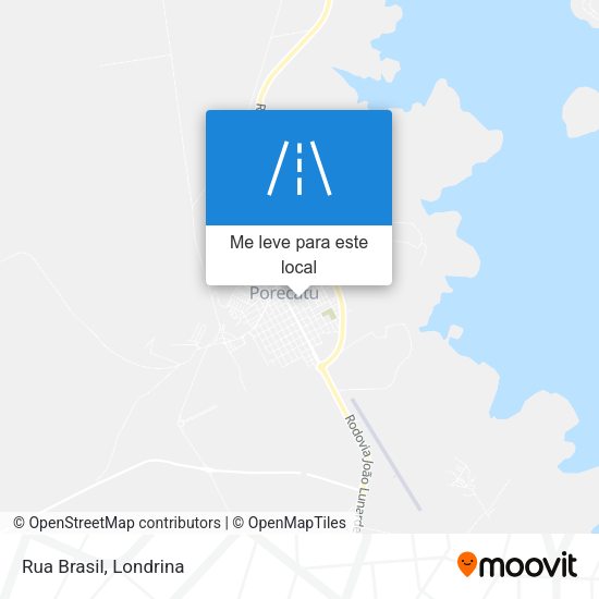 Rua Brasil mapa