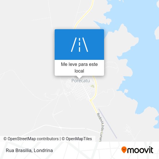 Rua Brasilia mapa