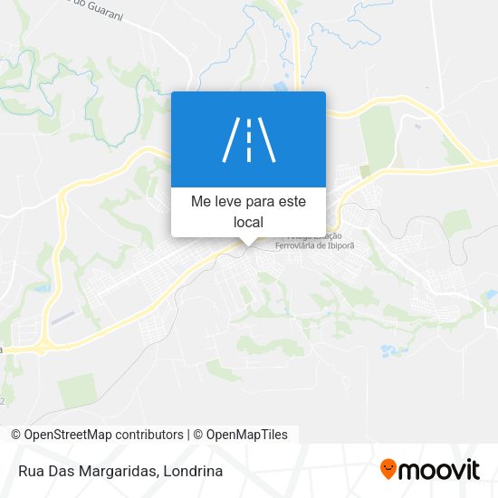 Rua Das Margaridas mapa