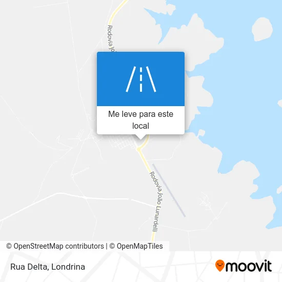 Rua Delta mapa