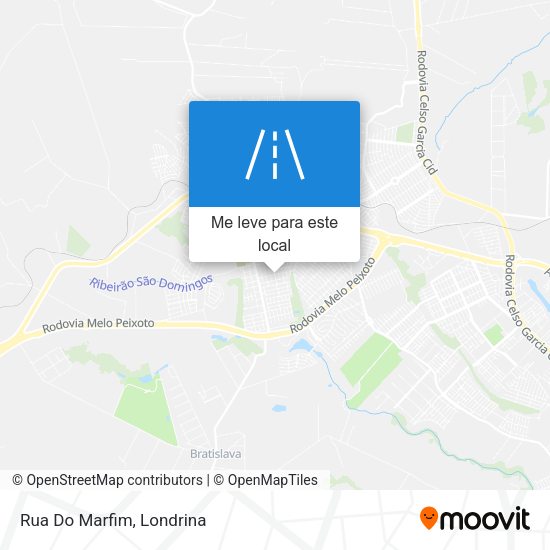 Rua Do Marfim mapa