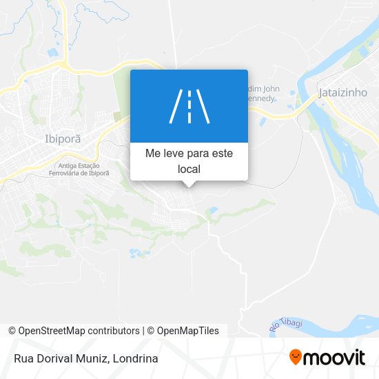 Rua Dorival Muniz mapa