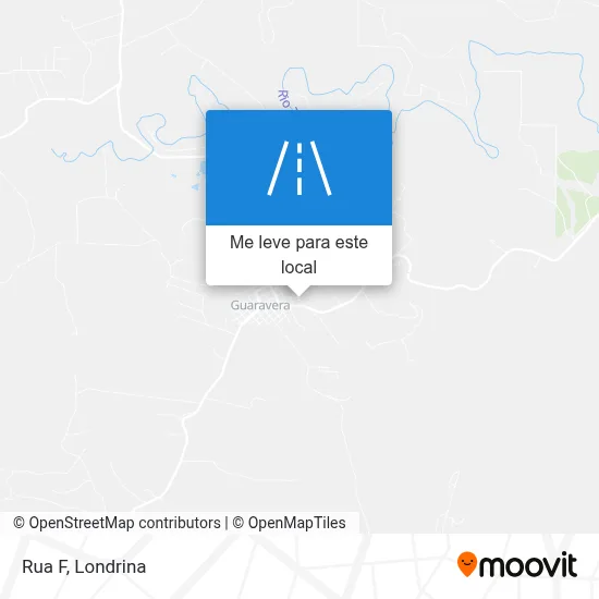 Rua F mapa