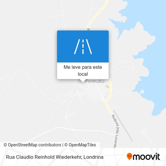 Rua Claudio Reinhold Wiederkehr mapa