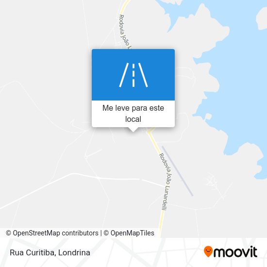 Rua Curitiba mapa