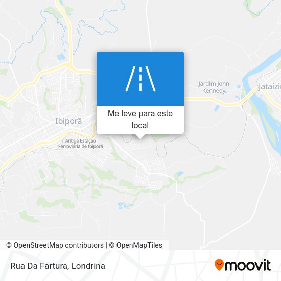 Rua Da Fartura mapa