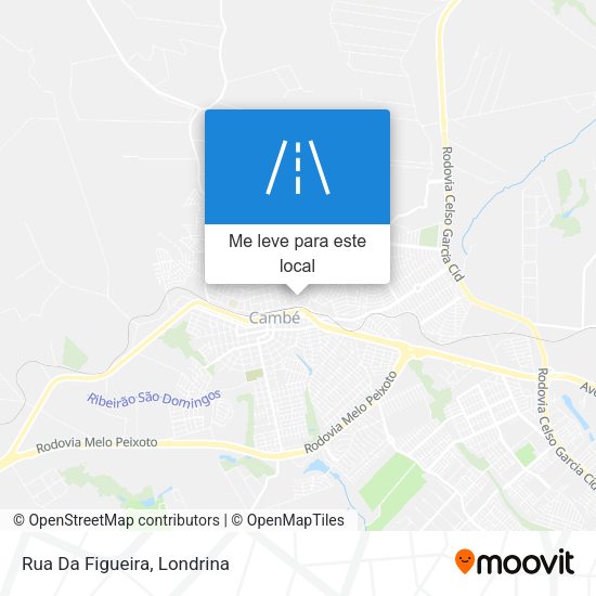 Rua Da Figueira mapa