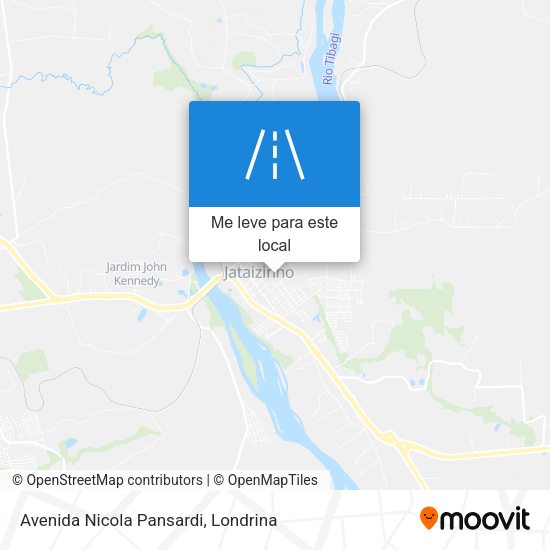 Avenida Nicola Pansardi mapa