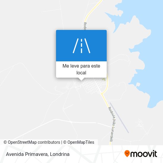 Avenida Primavera mapa