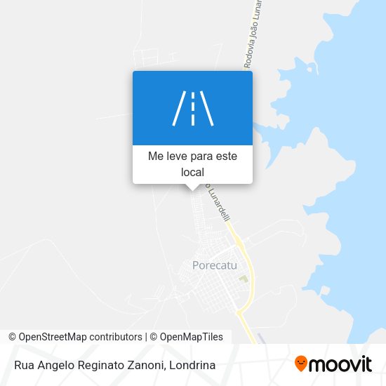 Rua Angelo Reginato Zanoni mapa