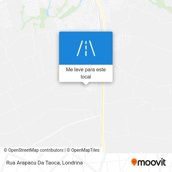 Rua Arapacu Da Taoca mapa