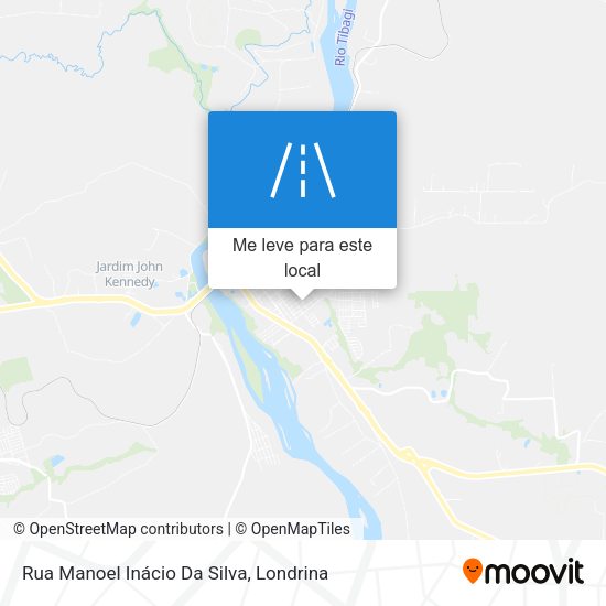 Rua Manoel Inácio Da Silva mapa