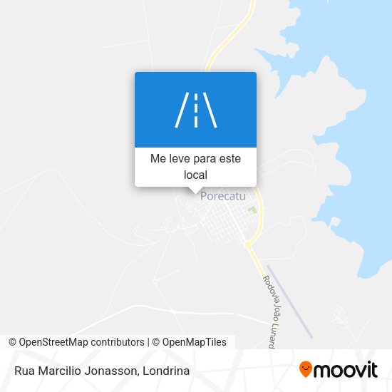 Rua Marcilio Jonasson mapa