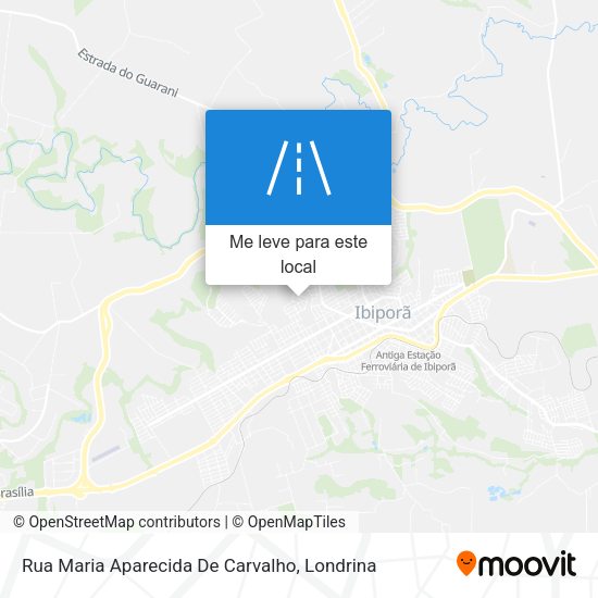 Rua Maria Aparecida De Carvalho mapa