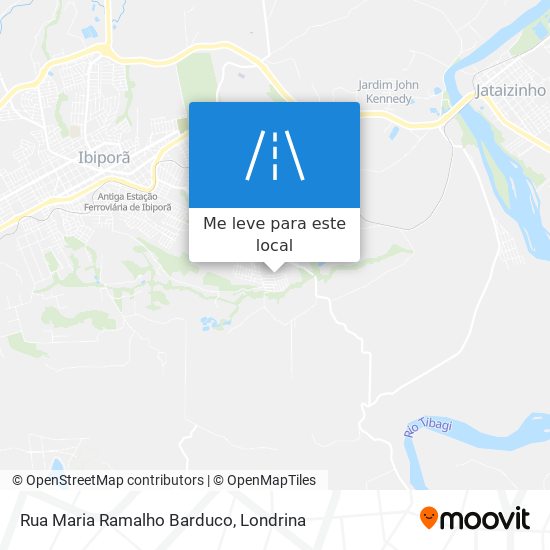 Rua Maria Ramalho Barduco mapa