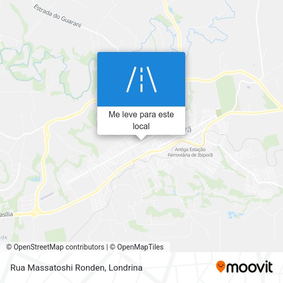 Rua Massatoshi Ronden mapa