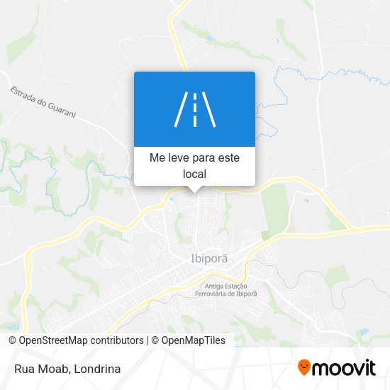 Rua Moab mapa