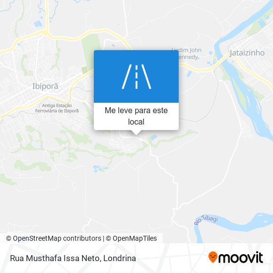 Rua Musthafa Issa Neto mapa