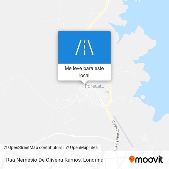 Rua Nemésio De Oliveira Ramos mapa