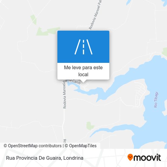 Rua Província De Guaira mapa