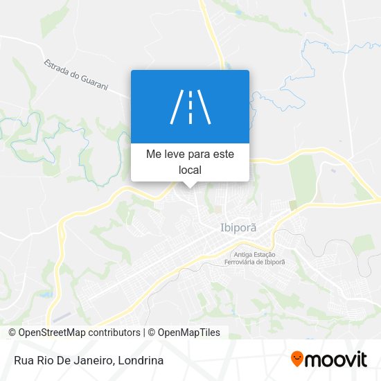 Rua Rio De Janeiro mapa